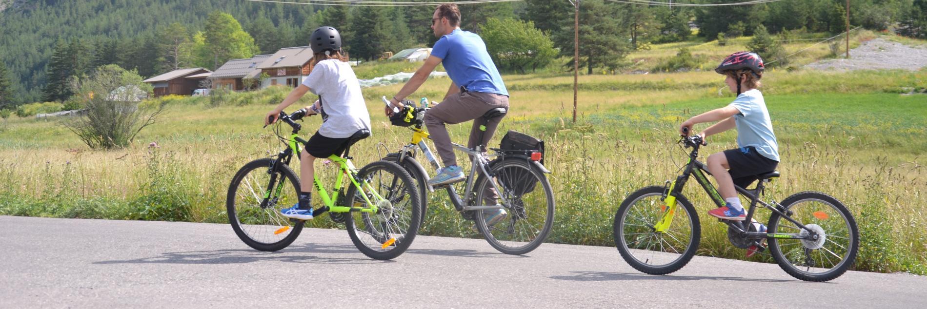 Vélos en famille