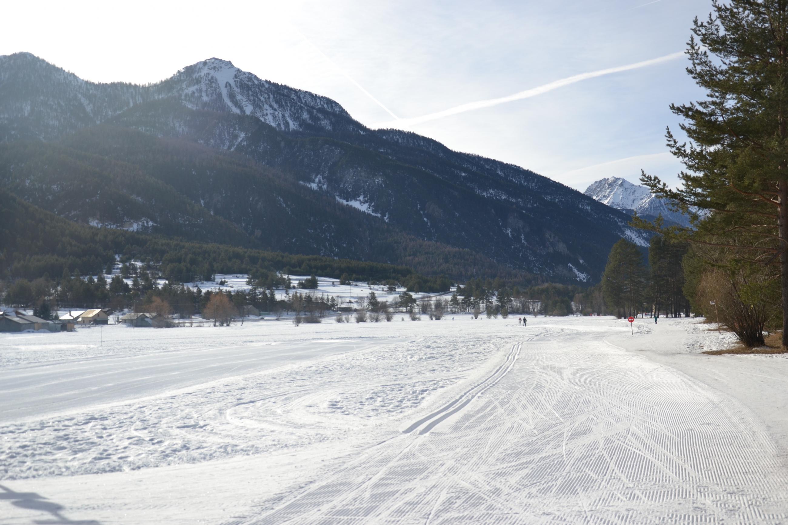 La plaine l'hiver